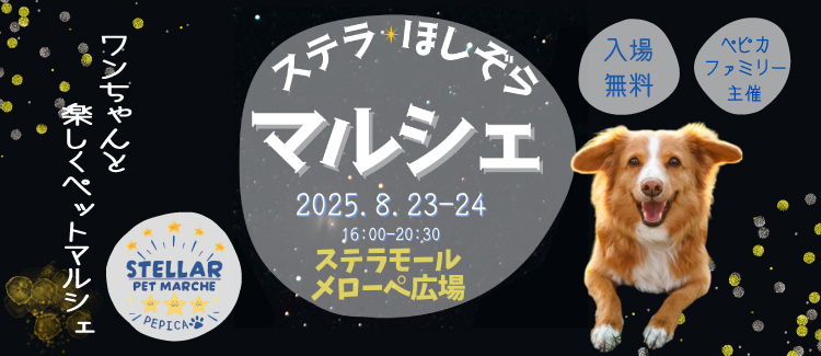 ほしぞらマルシェ(8/23-24)