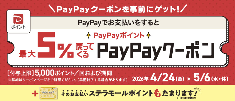 PayPayキャンペーン　260424-0506