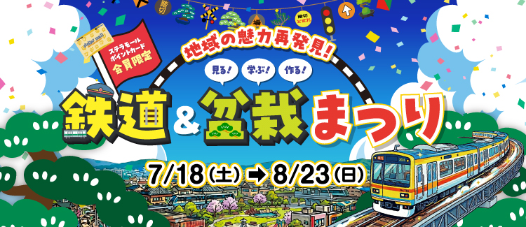 260629-0823　鉄道＆盆栽